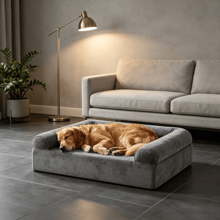 Cooling Gel Memory Foam Dog Bed