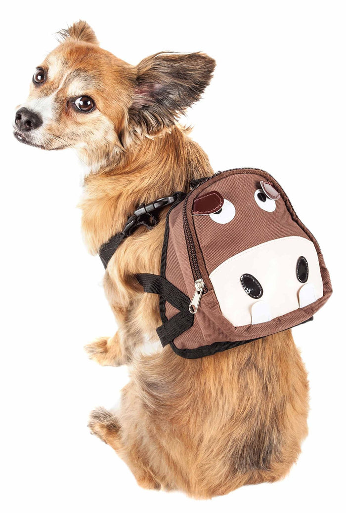 Pet Life Animated Dog Harness Backpack