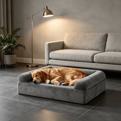 Cooling Gel Memory Foam Dog Bed